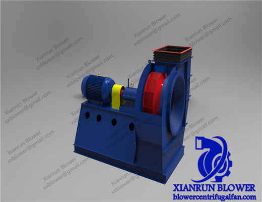 বয়লারের জন্য 760-2900rpm সেন্ট্রিফিউগাল ভেন্টিলেশন ফ্যান পিছনের দিকে বাঁকা