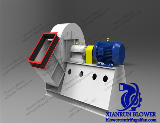 বয়লারের জন্য 760-2900rpm সেন্ট্রিফিউগাল ভেন্টিলেশন ফ্যান পিছনের দিকে বাঁকা