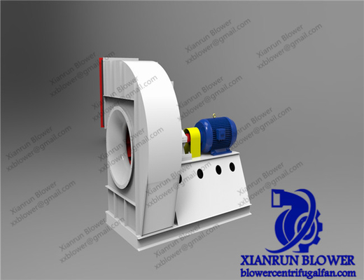 বয়লারের জন্য 760-2900rpm সেন্ট্রিফিউগাল ভেন্টিলেশন ফ্যান পিছনের দিকে বাঁকা