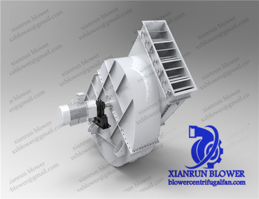 220V 380V ইন্ডাস্ট্রিয়াল এক্সস্ট ফ্যান, আউটলেট ফ্ল্যাঞ্জ রেডিয়াল সেন্ট্রিফিউগাল ফ্যান