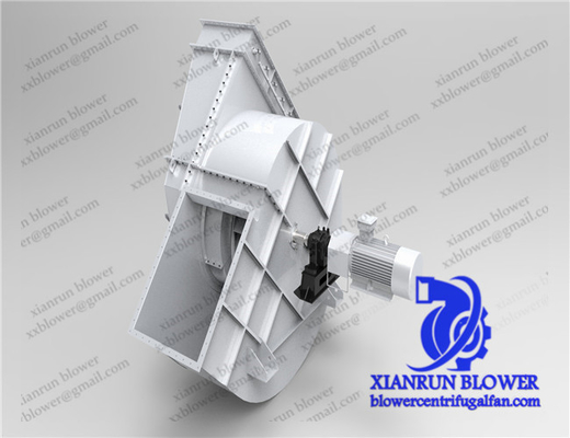 220V 380V ইন্ডাস্ট্রিয়াল এক্সস্ট ফ্যান, আউটলেট ফ্ল্যাঞ্জ রেডিয়াল সেন্ট্রিফিউগাল ফ্যান