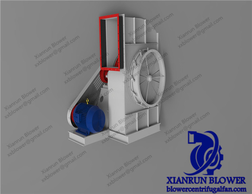 5 - 350KW কাস্টম ইন্ডাস্ট্রিয়াল ফ্যান ব্লোয়ার 220V 660V ডাস্ট সংগ্রহের জন্য