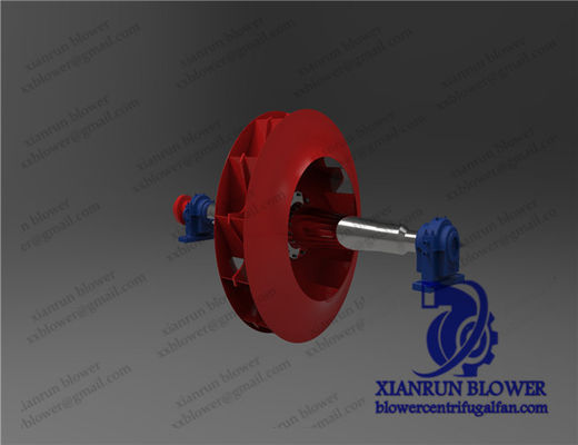 নির্দিষ্ট শিল্প প্রয়োজনীয়তার জন্য কাস্টমাইজযোগ্য সেন্ট্রিফুগাল রেডিয়াল ফ্যান শিল্পের ফ্যান শিল্পের পিছনে প্রান্তিক ফ্যান এবং ব্লোয়ার