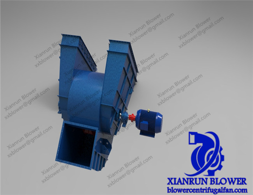 সিমেন্ট উৎপাদনের জন্য 90-3500mm ডাবল ইনলেট সেন্ট্রিফিউগাল ফ্যান ব্লোয়ার এফ মডেল