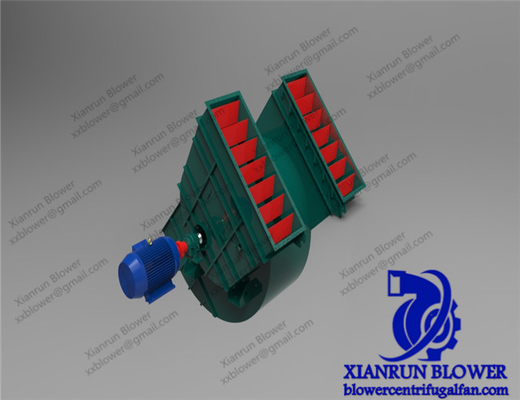 সিমেন্ট উৎপাদনের জন্য 90-3500mm ডাবল ইনলেট সেন্ট্রিফিউগাল ফ্যান ব্লোয়ার এফ মডেল
